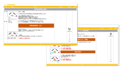 進行台本サンプル